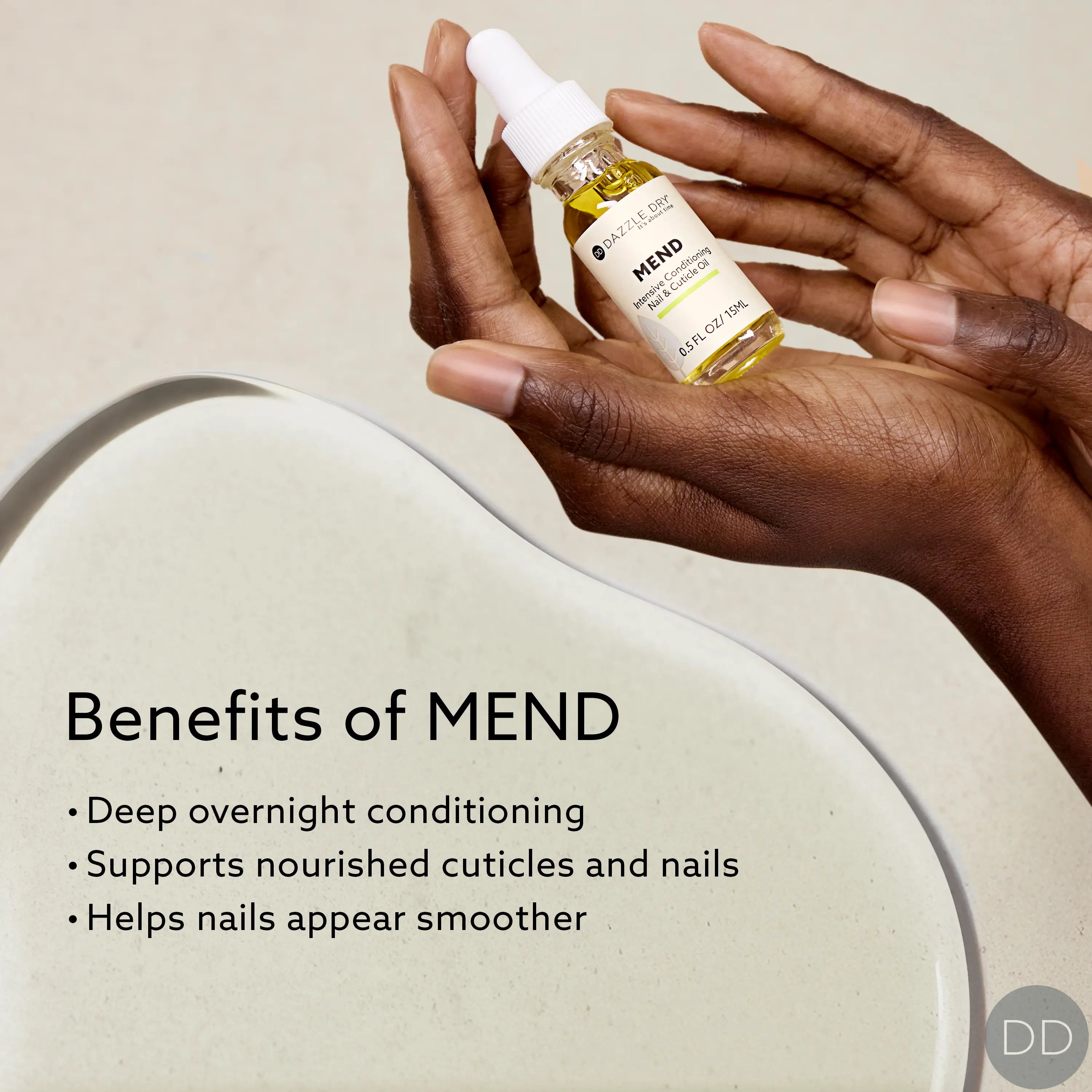 Dazzle Dry Australia & New Zealand MEND Intensive Conditioning Nail & Cuticle Oil
