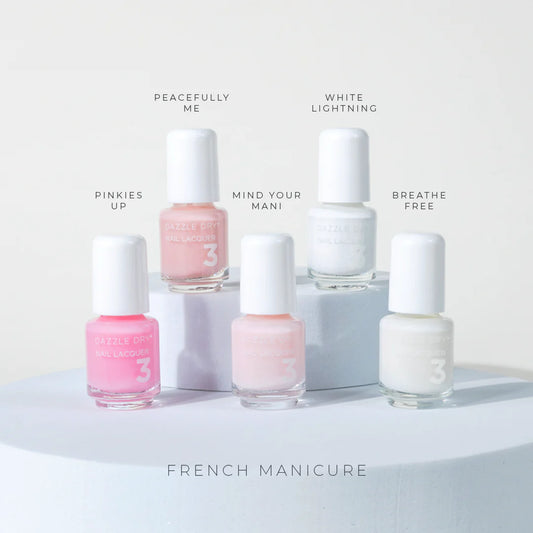 MINI FLIGHT FRENCH MANICURE