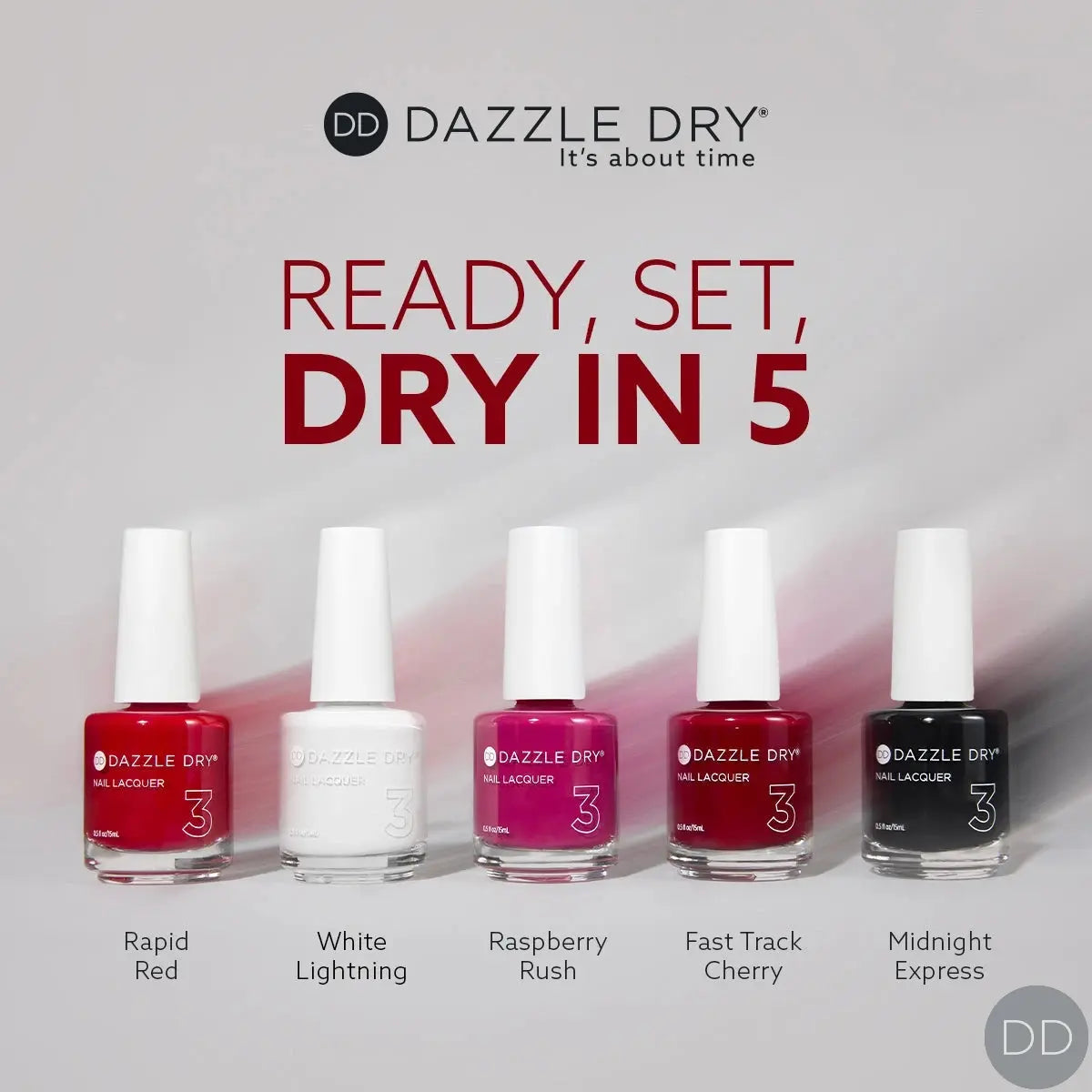 Dazzle Dry Australia & New Zealand Ready-Set-Dry-in-5-Collection
