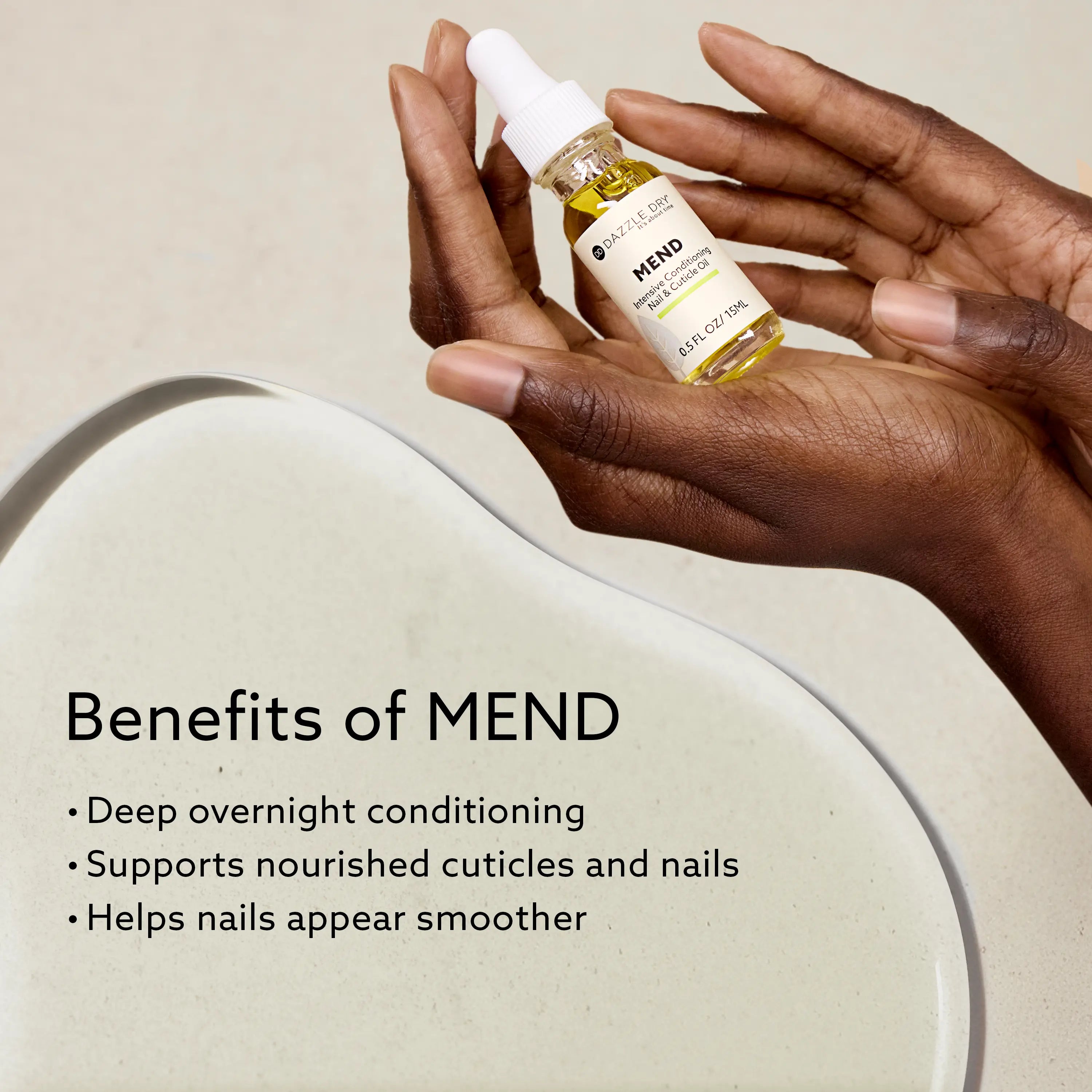 Dazzle Dry Australia & New Zealand MEND Intensive Conditioning Nail & Cuticle Oil